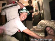College Party Oral Couple