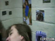 These Hot Girls Love To Lick Every Drop -16