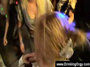 Blonde Europan Sucks A Dick In A Club