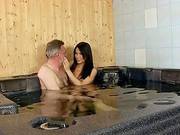 Brunette Chick Gets Her Tight Snatch