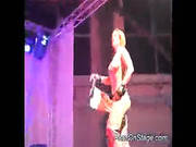 Stage Fuck Clnasty Babes Doing Porn On Stage Touching Hard Tits