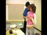 Lovely Blonde Coed Getting Nailed