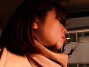 Sexy Japanese Chick Gets Screwed Hard In Car