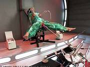 Hot Brunette Babe Get Fucked By Sex Machine In Bdsm Video