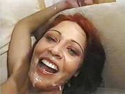 Horny Housewife Gangbang