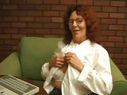 Granny In Glasses Strips And Plays