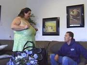 Mature Bbw Lingerie Saleslady