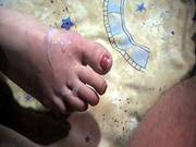 Foot Fun, Cumshots And Messy Feet