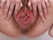 Kinky Hairy Mature Amateur Pussy Spreading