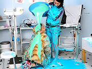 Covered In Blue Goo