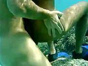 Sexy French Chick Fucked Underwater By A Big Cock