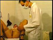 Two Doctors And One Mature Patient Have A Threesome