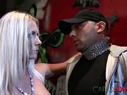 Carlojones Excited Juvenile Tan Blond Opens Her Taut Gazoo
