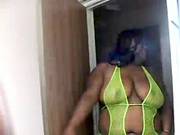Ebon Big Beautiful Woman Breaks In Fresh Fellow
