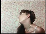Vintage Lady Enjoys Messy Cum Over Her Face