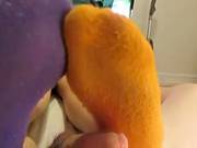 Sockjob, Tugjob & Oral-stimulation In Mismatched Ankle Socks
