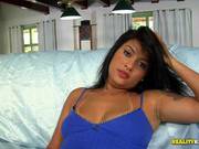 Juju Rangel Fucks Him In Reverse Cowgirl And Rubs Her Clit