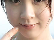 Pale Skin Japanese Babe Aki Hoshino Chats With Her Fans