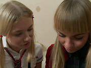 Two Best Friends Keira And Gena Play Hot Lesbian Games