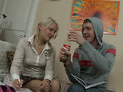 Cute And Shy Blonde Teen Fantine Gets Horny For Matthew