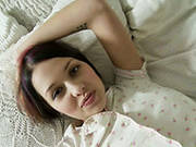 Million Sweet Touches. Priscilla Teen Playing With Her Puss