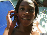 Janine Gets Her Oiled Juciy Butt Fucked Under  Sun Beams