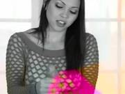 Luxury Blackhair Busty Babe Gives Unbelievable Handjob Video