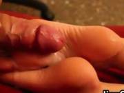 Cumming On Her Beautiful Feet Compilation