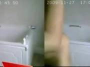 Hidden Bathroom Cam Footage Of Two Girls