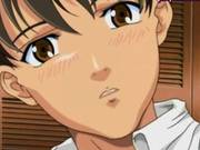 Shy Anime Maid Doing Oral Sex