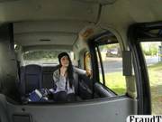 Horny Amateur Drilled By Pervert Driver In The Backseat