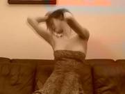Busty Beata Teenager Masturbate On The Sofa