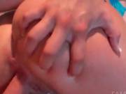 Horny Blonde Pounded Hard In Her Slit