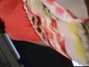 Cute Latin Girl Gets An Upskirt In Public