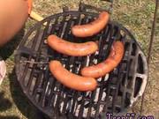 Anal Nailed At Bbq Party