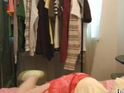 Russian Babe Gets To Suck Hard On The Fat Cock 