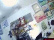 Blonde Has Sex Inside The Pawnshops Office For Cash