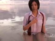 She Is On The Beach Looking Stunning As Ever 