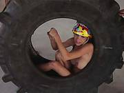 Big Boobs Babes Trying Out Sand Boarding And Have Fun On A Yacht