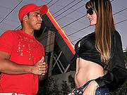 Hot Tranny Daniela Tricks Out The Best Ass!