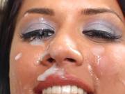 Black-haired Pornstar Gets Banged And Facialized.