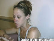 Junkie Whore Sucks Cocks For Drug Money