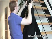 Tied Up Czech Teen Babe