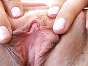 Horny Laleh Lies On A Sofa And Shows Her Pussy In Close-up Video