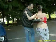 Crazy Old Mom Gets My Big Cock Sucking And Fucking