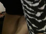 Horny Brunette And Dudes Fucking In Bisexual Threesome In The Office