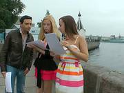A Tourist Fucks Two Teasing Teens Real Hard
