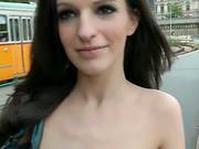 Beautiful Brunette’s Outdoor Fucking Experience Is A Must See