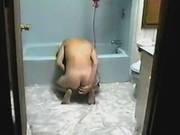 Enema Masturbation (real)