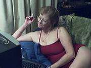 Lovely Granny With Glasses